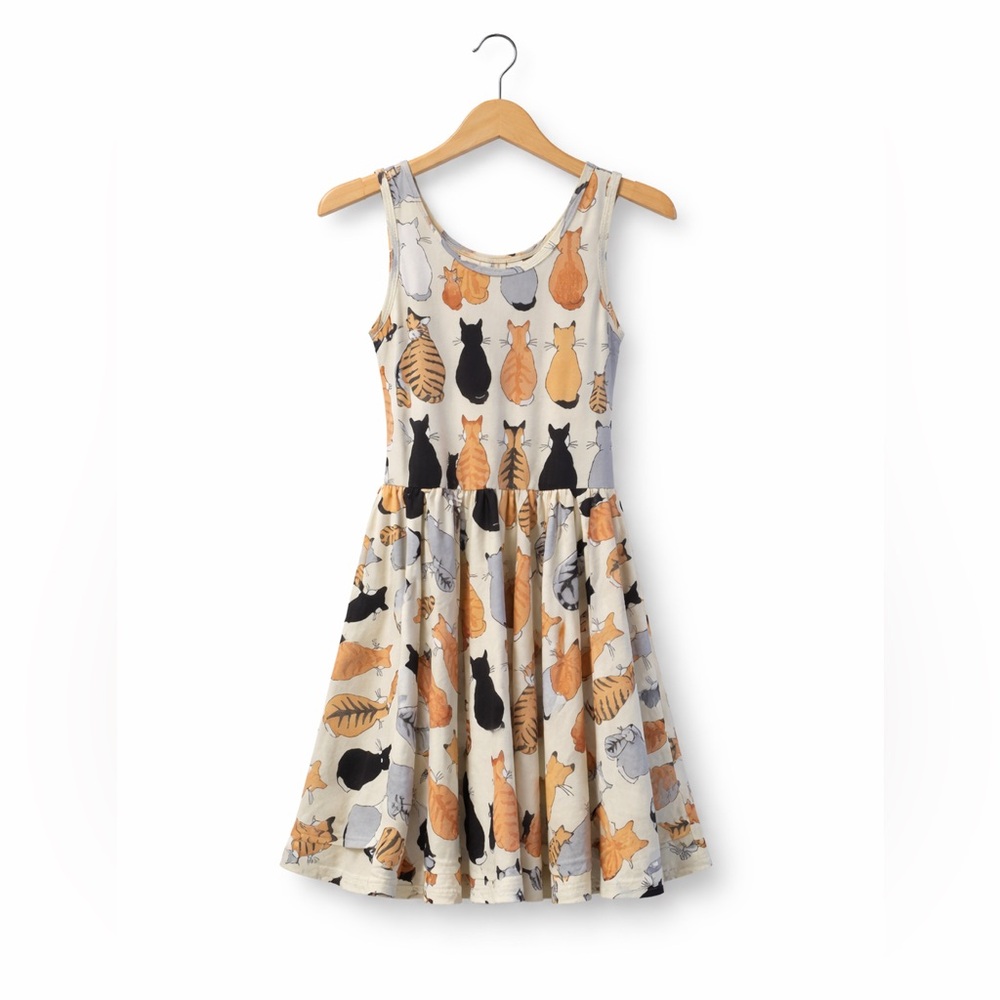 Dot Dot smile Kitty Cat Dress. Excellent Condition. Twirl Dress. Size 2